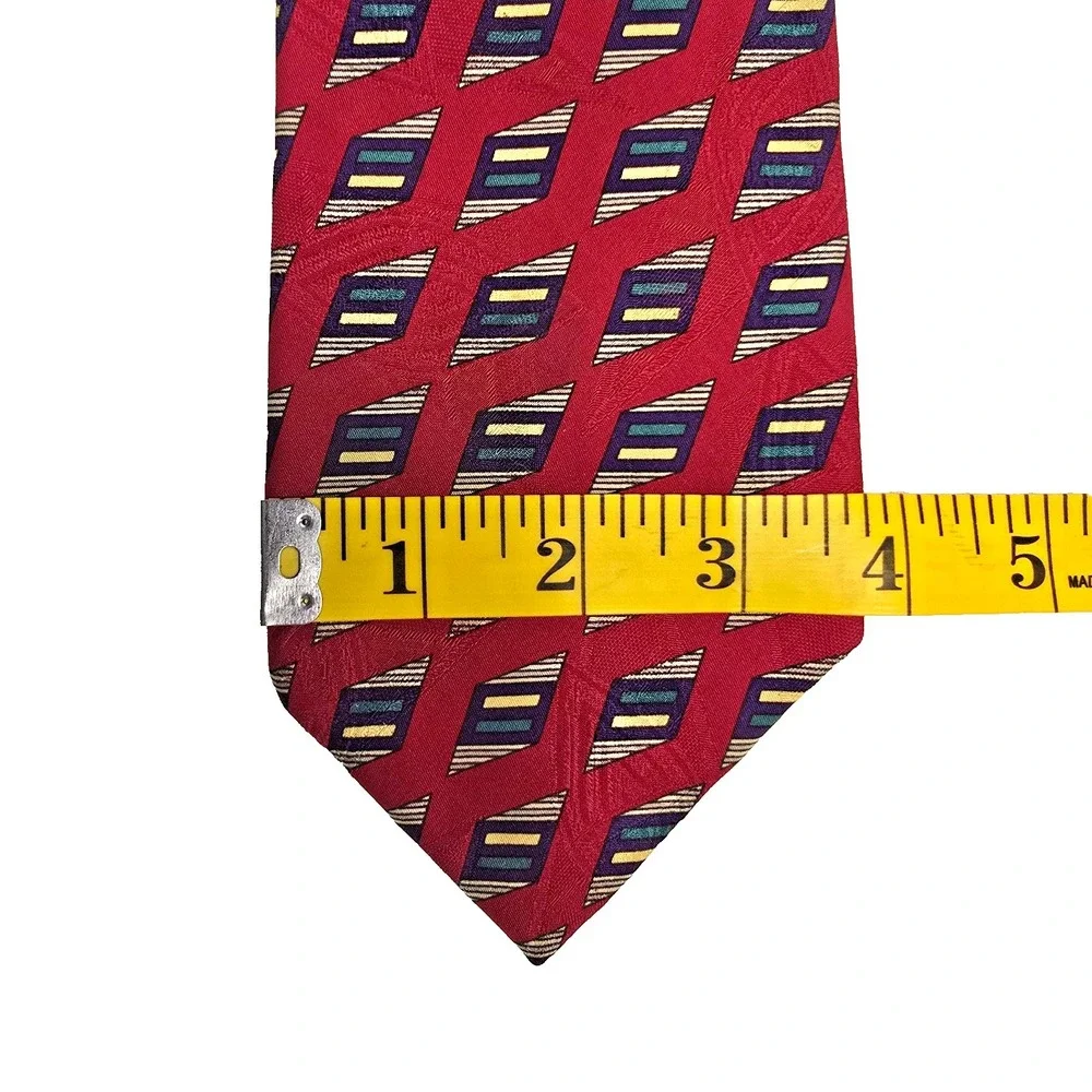 Robert Talbott Best of Class Silk Tie John's Island Club‎ Red Men's Luxury